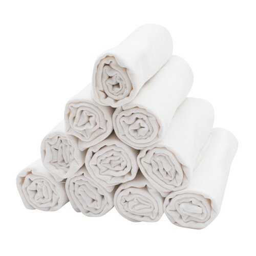 New Baby Baumwollwindeln Standard, 70 x 80 cm,10er-Set