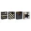 Set plase cadou de lux, 4 buc.,26 x 32 x 10 cm