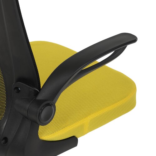 Autronic KA-K2006 YEL Krzesło biurowe, żółte