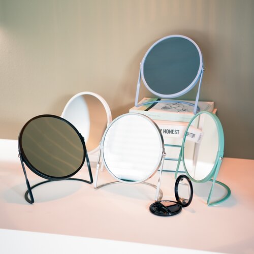 Spirella Oglindă cosmetică măritoare Akira, mată,albastru gheață