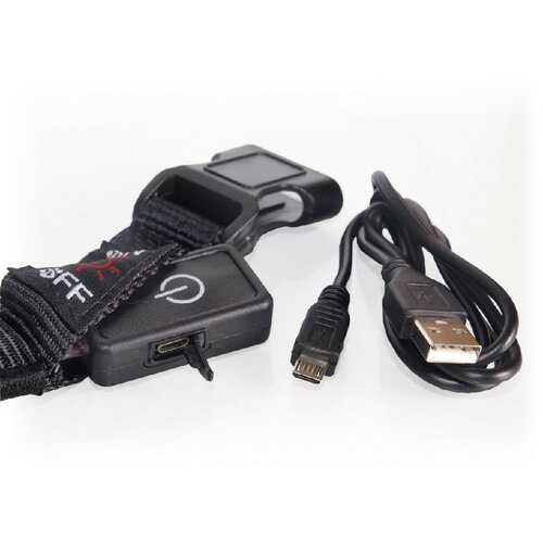 Tommi Zechetor LED cu reîncărcare, mărime L, 50 -60 cm, portocaliu