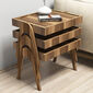 Masă pliantă Roma Walnut, 3 buc