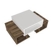 Sarafina White Walnut dohányzóasztal