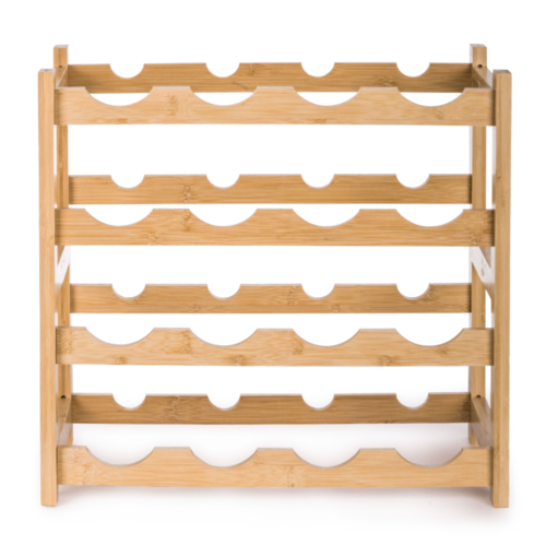 G21 Bambusový regál na víno, 16 lahví