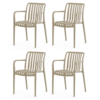 Set de scaune de sufragerie CT-X7029 CAP, 4 buc