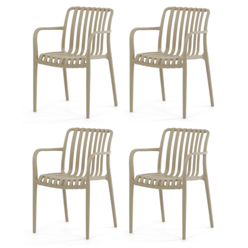 Sada jídelních židlí CT-X7029 CAP, 4 ks