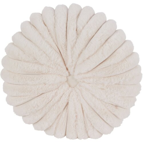 Polštářek Flower bílá, pr. 38 cm