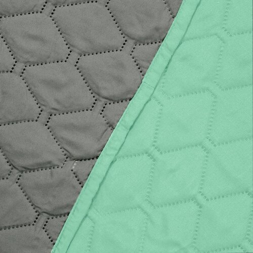 DecoKing Prekrivalo za postel Axel zelena, 220 x240 cm