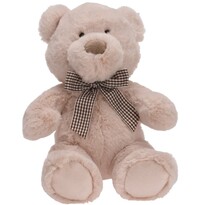 Teddybär mit Schleife Toby, 23 cm, Beigebeige,