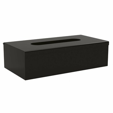 Distribuitor de șervețele SAPHO XP009B round 25 x 13 x 7,3 cm, negru