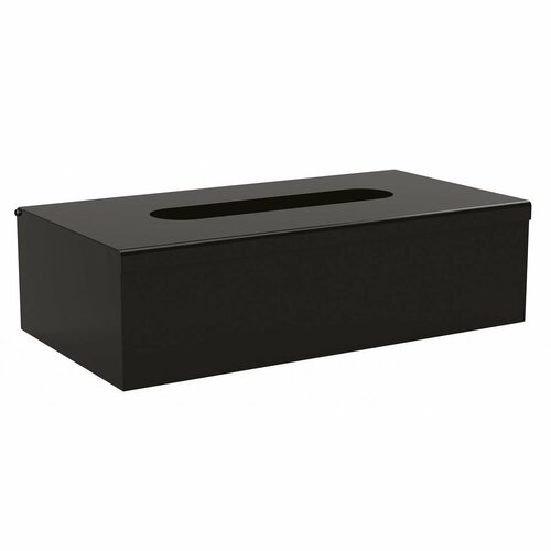 Distribuitor de șervețele SAPHO XP009B round 25 x 13 x 7,3 cm, negru