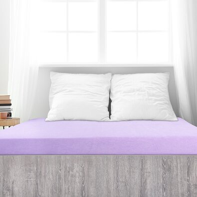 4Home froté prestieradlo Ideál fialová, 90 x 200 cm