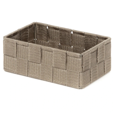 Compactor Úložný organizér do zásuvky M TEX, 18 x 12 x 7 cm, taupe