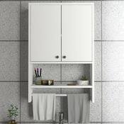 Badezimmerschrank Vira White