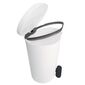 Denox Pedal bin 25 L, ovalen, bel