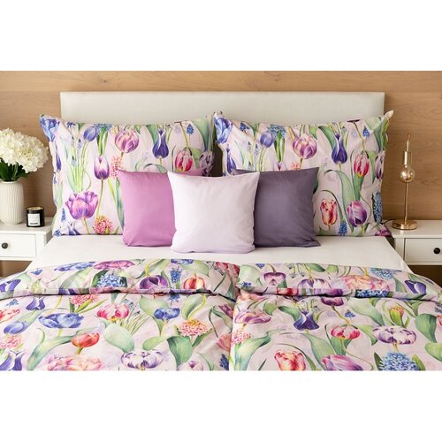 Matějovský bombažna posteljna pregrinjalo DeluxeTulipa, 140 x 200 cm, 70 x 90 cm