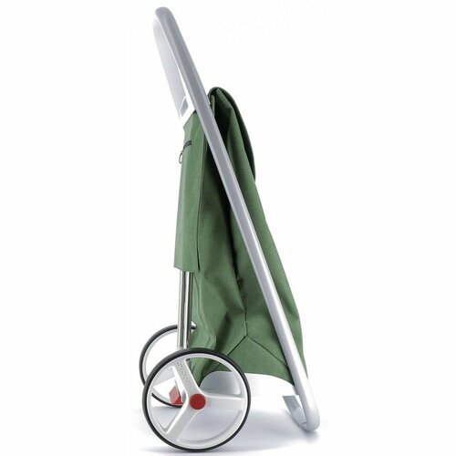 Rolser Nákupná taška na kolieskach COM Tweed, zelená