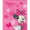 Koc dziecięcy Minnie New Shoes Pink, 110 x 140 cm
