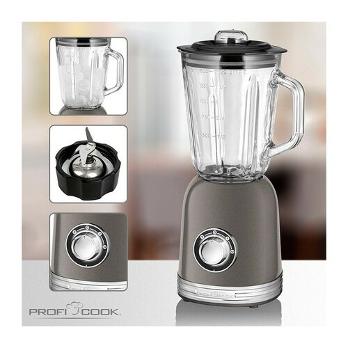ProfiCook UM 1195 TI stolní mixér, šedá - thumb (4)