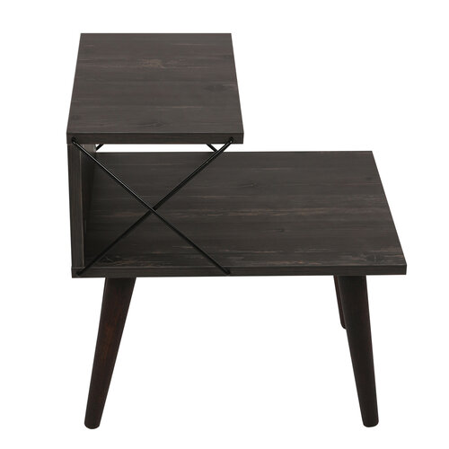 Măsuță de noptieră Cross Dark Brown