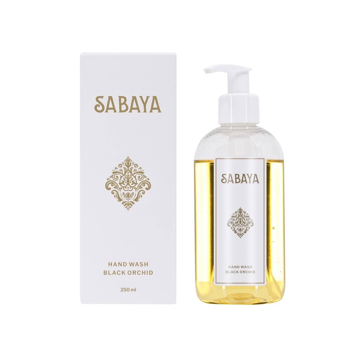 Sabaya Tekuté mýdlo Černá orchidej, 250 ml