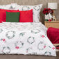 Lenjerie de pat din bmbac 4Home Christmas Holly, 140 x 200 cm, 70 x 90 cm