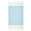 Home Elements Brisa Fouta bela/zelena/modra, 90 x170 cm