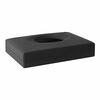 MARPLAST A58401NE Barvni predal za higieničnevrečke, 13,5 x 9,5 x 3,2 cm, ABS/črna mat