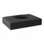 MARPLAST A58401NE Barvni predal za higieničnevrečke, 13,5 x 9,5 x 3,2 cm, ABS/črna mat