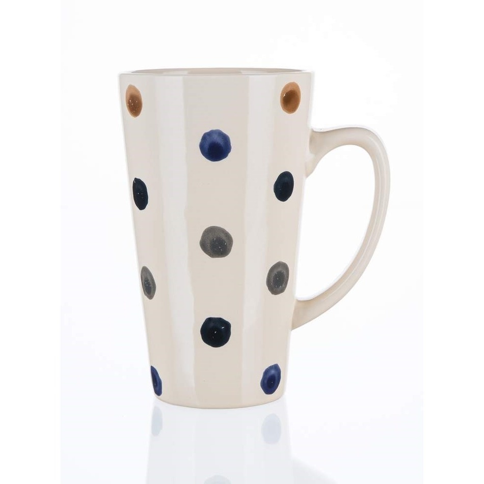 Banquet Kubek ceramiczny DOTS 450 ml, wysoki