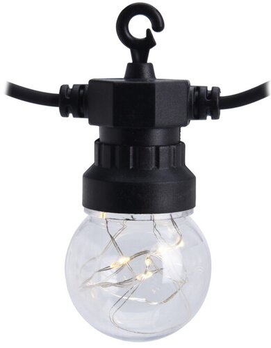 LED-Lichterkette für Außenparty Bulbs, 10 Glühbirnen