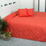 4Home prehoz na posteľ Mariposa oranžová, 220 x 240 cm, 2x 40 x 40 cm