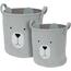 Set de coșuri textile pentru copii Hatu Bear , 2buc