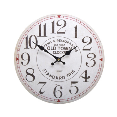 Zegar ścienny Old town clock HLC22801