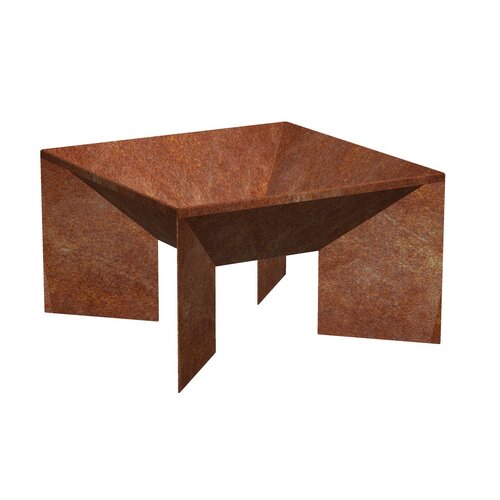 Fokus Zahradní ohniště 50 x 50 x 30 cm, corten CORGARDEN 1016
