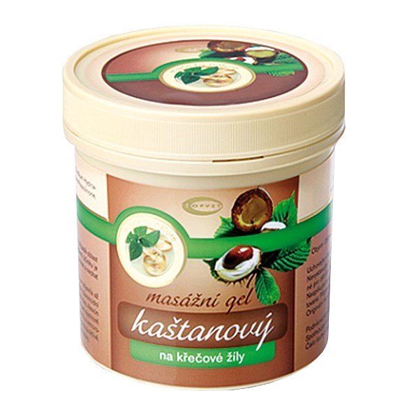 Topvet kaštanový gel na křečové žíly 250 ml