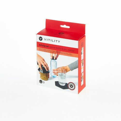 Vitility VIT-70210360 Set aus Glas- und PET-Flaschenöffner