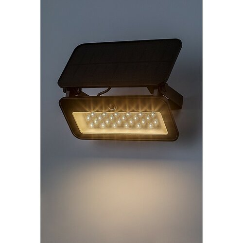 Rabalux 77160 venkovní nástěnné solární funkční LED svítidlo Tarcal, 8W, IP65