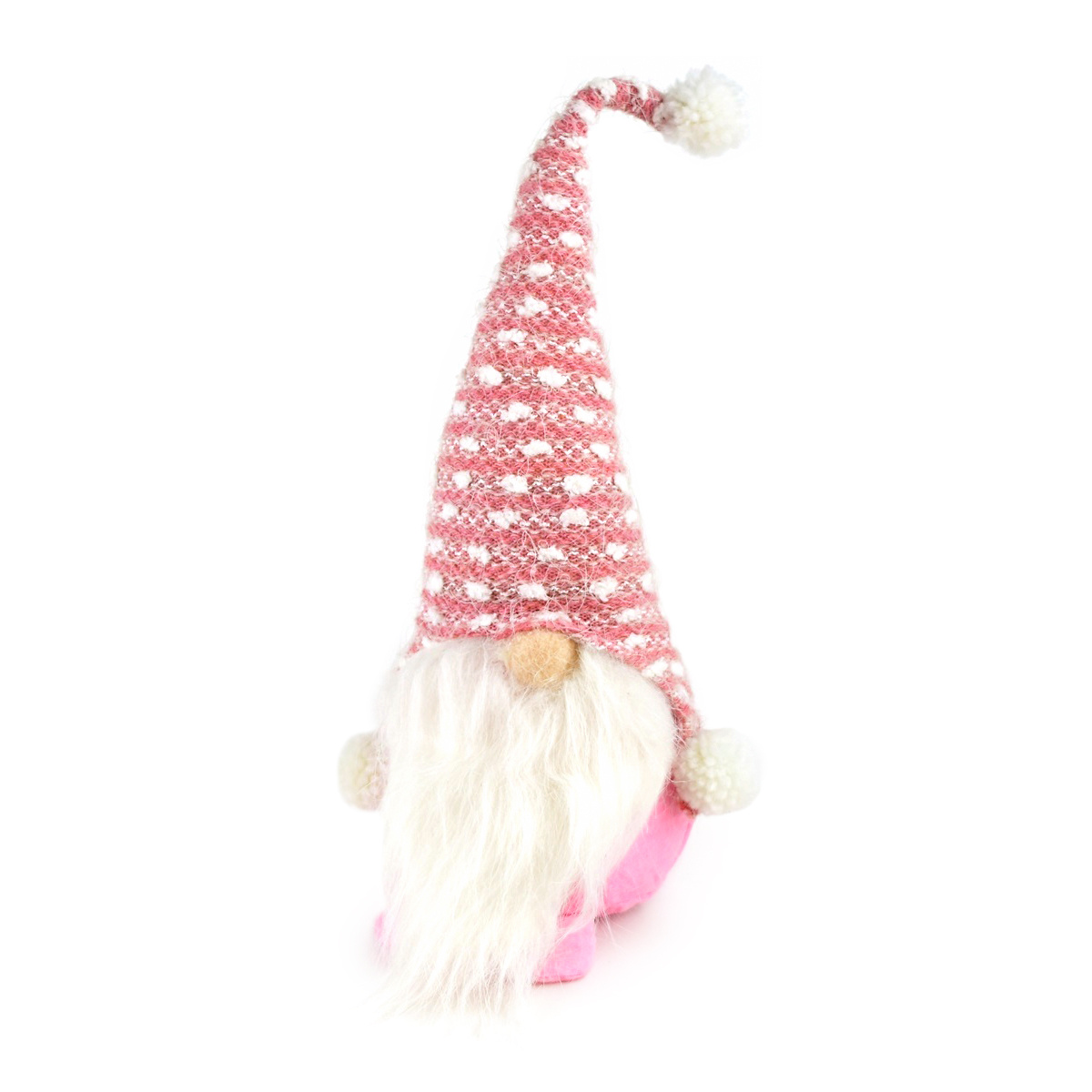 Vianočný textilný škriatok Pinky, 35 cm
