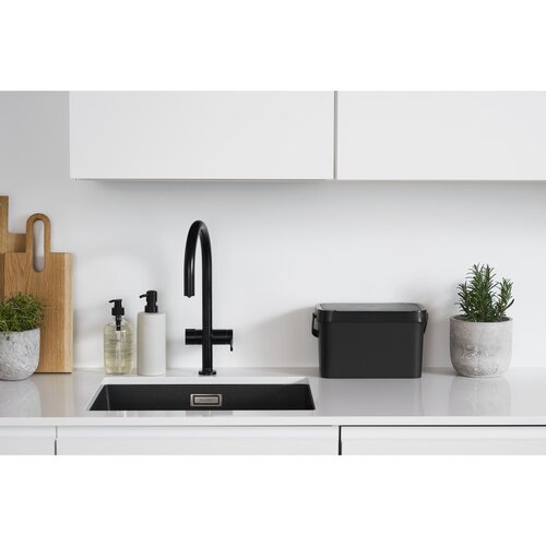 SmartStore Plastični koš za biološke odpadkeCollect, črn, 5 l