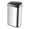 Brilanz Touchless hulladékgyűjtő Senzo 50 L,négyzet alakú, rozsdamentes acélból készült