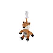 Natahovací hrací strojek babyted Srneček plyš 30 cm závěs na postýlku / kočárek
