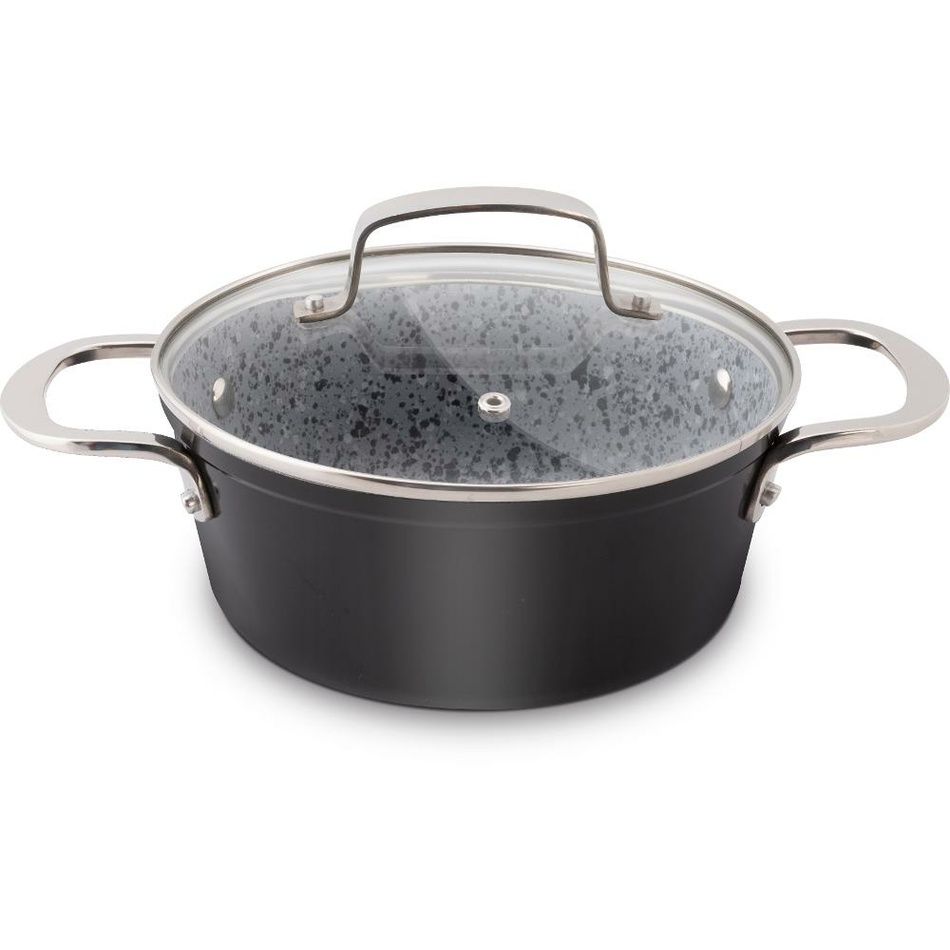 Lamart LT1253 rondel z pokrywką Granit, średnica20 cm