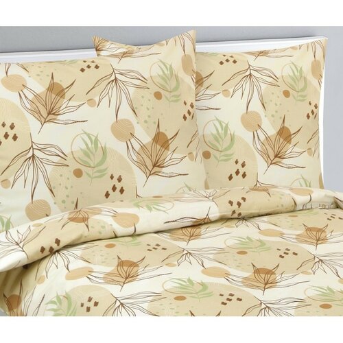 Bellatex Flanelové obliečky Jeseň, 140 x 220 cm, 70 x 90 cm