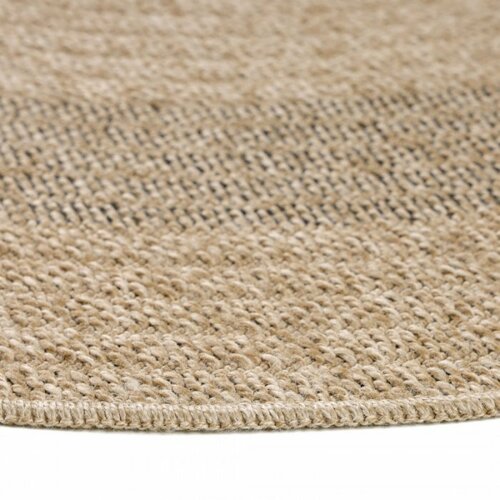 Preproga Comilla 0886 črna, premer 120 cm