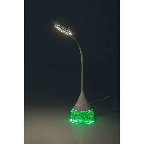Rabalux 74248 funkcjonalna i dekoracyjna lampa stołowa LED z brokatem Vivter, 4 W, 2200 lm, IP20