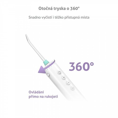 TrueLife interdentális zuhanyzó AquaFloss StationO300 Ozone
