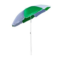 Umbrelă de plajă Happy Green cu articulațieStrip 180 cm, culori mixte