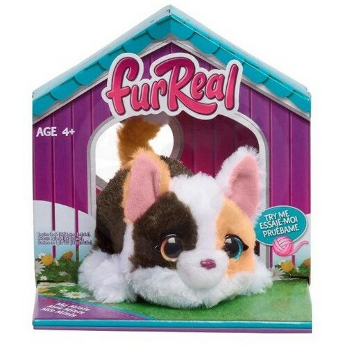 FurReal My Minis Kitty, pisoi interactiv,alb/maro/bej