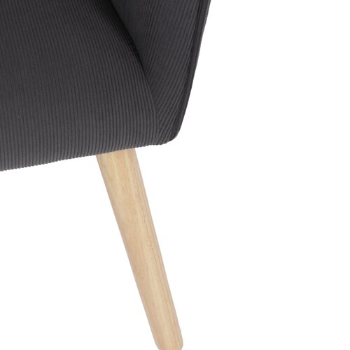 Kreslo ušiak GREY2, sivá